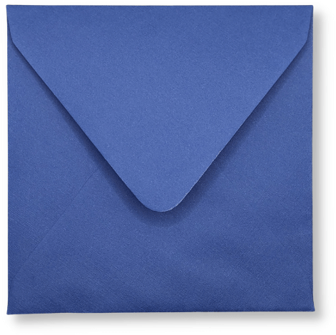 Envelop 14 x 14 cm Donkerblauw
