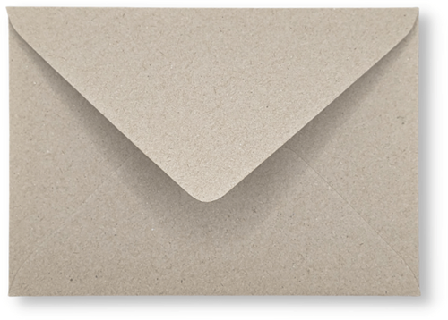 Envelop 12,5 x 17,6 cm Karton