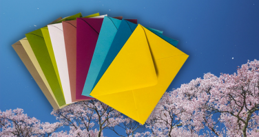 Seasons Briefumschläge | Umschläge in den Farben der Jahreszeiten