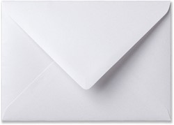 Umschlag Metallic 12 x 18 cm Extra White