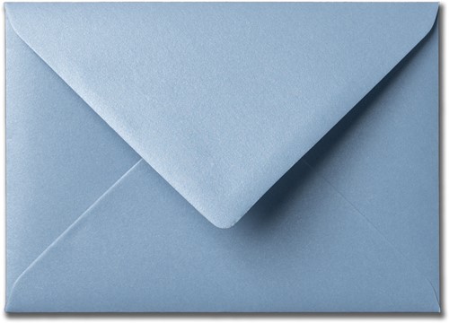 Umschlag Metallic 12,5 x 17,6 cm Ice Blue