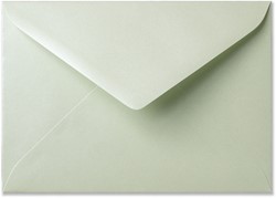 Umschlag Metallic 15,6 x 22 cm Mint