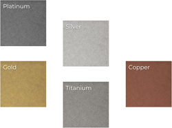 Bogen Rustic Metallic 32 x 45 cm 300 Gramm